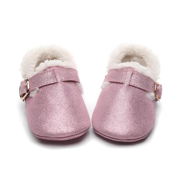 PINK BABY TODDLER GIRL SHOES – BRAND NEW – 6-12 mt - Picture 2 of 3